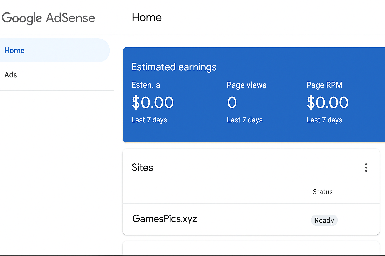 GamesPics.xyz – Fresh AdSense Approved Gaming Image Website | Ready to Monetize Listing Image