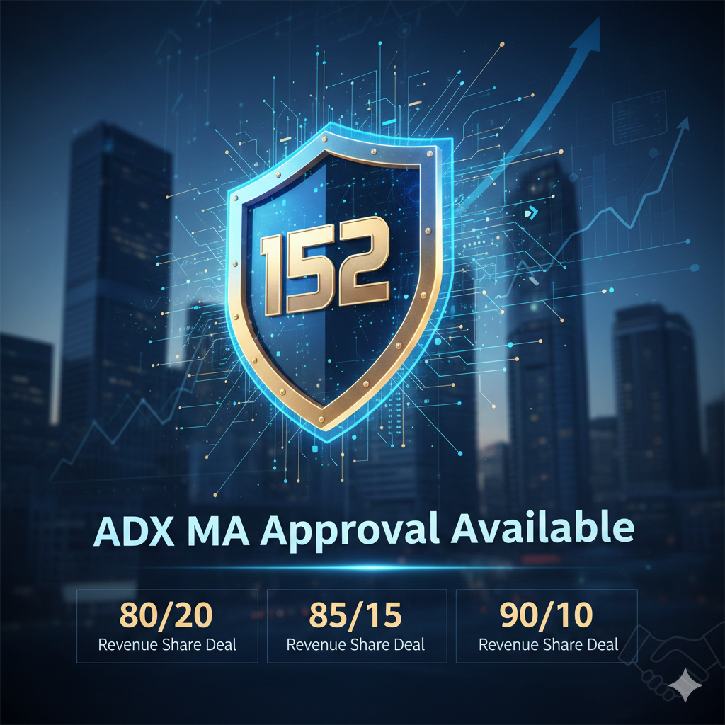 152 Media ADX MA Approval Available – 80/20, 85/15 & 90/10 Revenue Share Deal