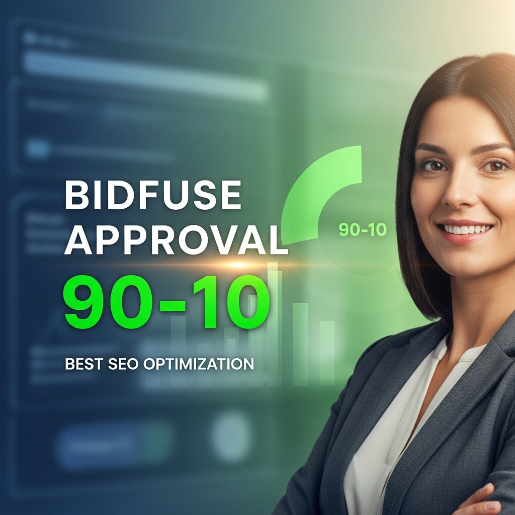 Bidfuse AdX Approval Service – 90-10 Rev Share | Fast & Guaranteed Website Setup | Affordable ₹4000 Limited Offer Listing Image