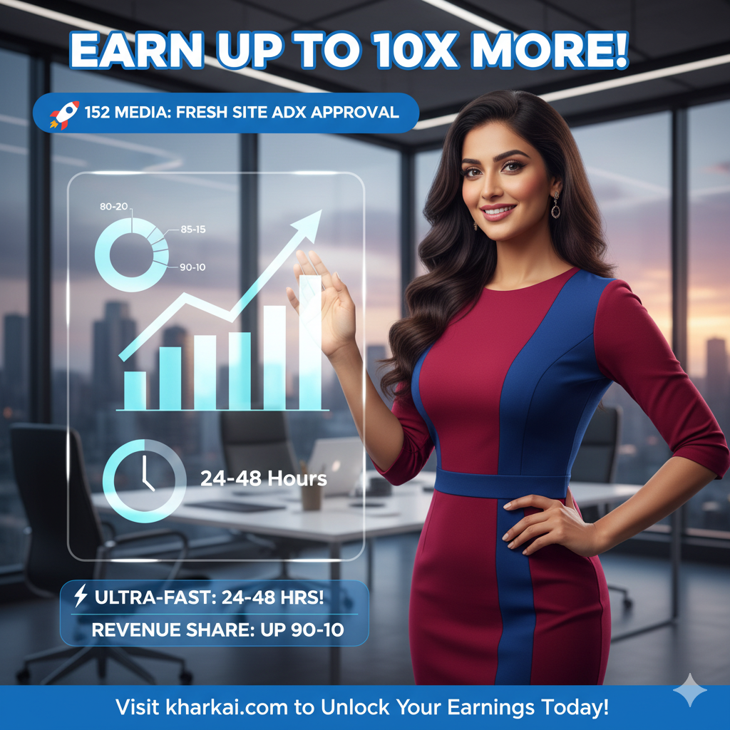 152 Media: Fresh Site AdX Approval with Up to 90-10 Revenue Share Listing Image